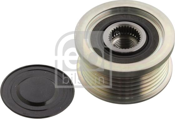 Febi Bilstein 101753 - Pulley, alternator, freewheel clutch www.autospares.lv