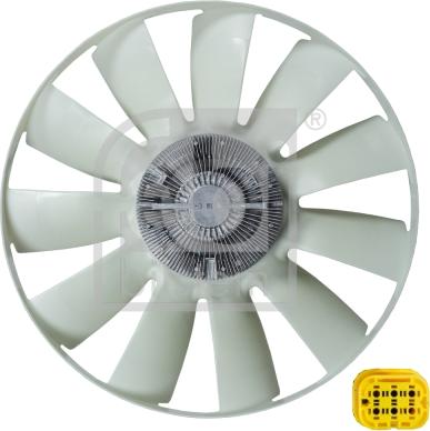 Febi Bilstein 108892 - Ventilators, Motora dzesēšanas sistēma www.autospares.lv