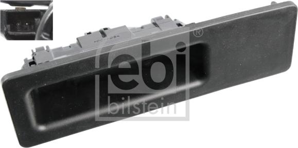 Febi Bilstein 108218 - Slēdzis, Bagāžas nodalījuma vāka atvēršana www.autospares.lv