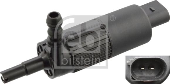 Febi Bilstein 103611 - Ūdenssūknis, Stiklu tīrīšanas sistēma www.autospares.lv