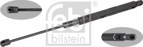 Febi Bilstein 103848 - Gāzes atspere, Motora pārsegs autospares.lv