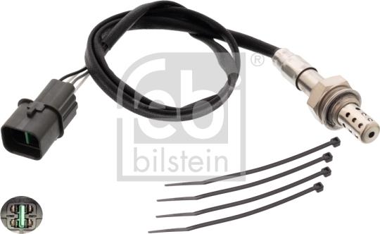 Febi Bilstein 107592 - Лямбда-зонд, датчик кислорода www.autospares.lv