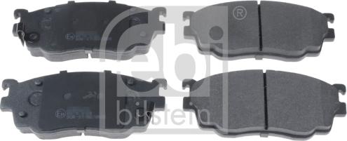 Febi Bilstein 116405 - Bremžu uzliku kompl., Disku bremzes www.autospares.lv