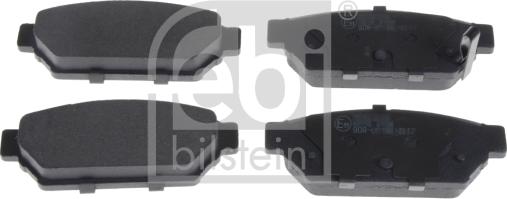 Febi Bilstein 116403 - Brake Pad Set, disc brake www.autospares.lv