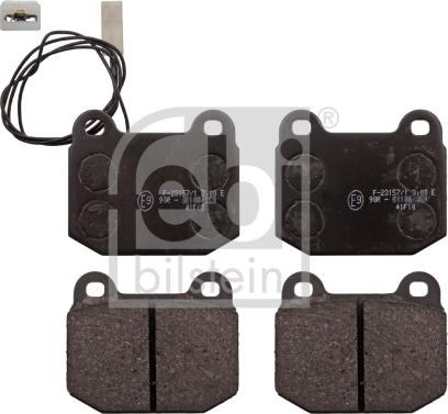 Febi Bilstein 116007 - Brake Pad Set, disc brake www.autospares.lv