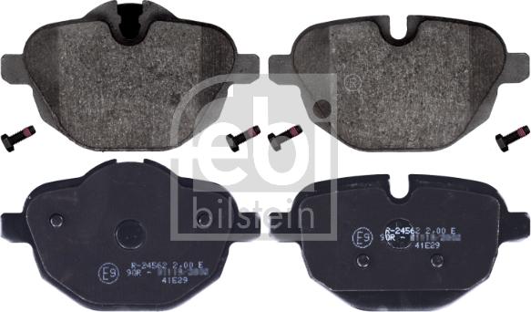 Febi Bilstein 116029 - Bremžu uzliku kompl., Disku bremzes www.autospares.lv