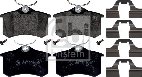 Febi Bilstein 116026 - Brake Pad Set, disc brake www.autospares.lv