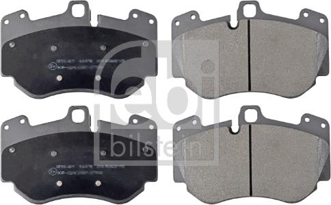 Febi Bilstein 116027 - Bremžu uzliku kompl., Disku bremzes www.autospares.lv