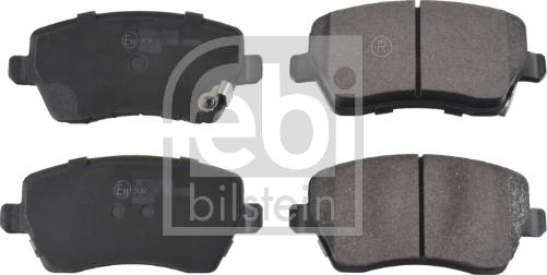 Febi Bilstein 116199 - Brake Pad Set, disc brake www.autospares.lv