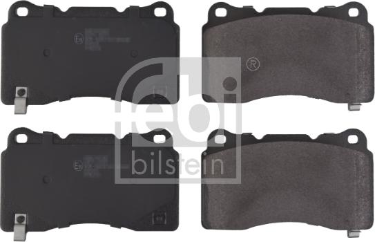 Febi Bilstein 116151 - Bremžu uzliku kompl., Disku bremzes www.autospares.lv