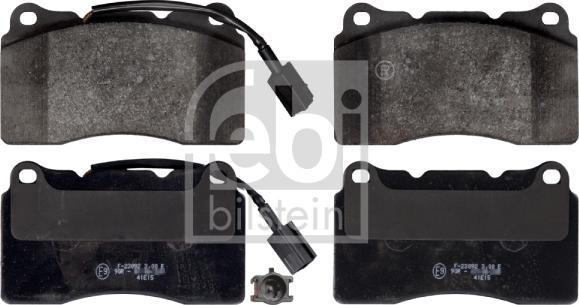 Febi Bilstein 116107 - Bremžu uzliku kompl., Disku bremzes www.autospares.lv