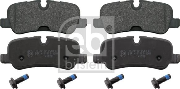 Febi Bilstein 116118 - Bremžu uzliku kompl., Disku bremzes www.autospares.lv