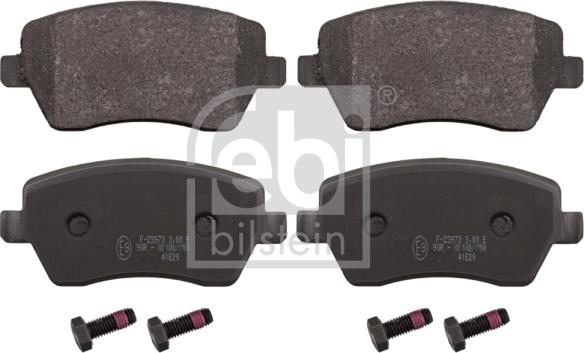 Febi Bilstein 116180 - Brake Pad Set, disc brake www.autospares.lv