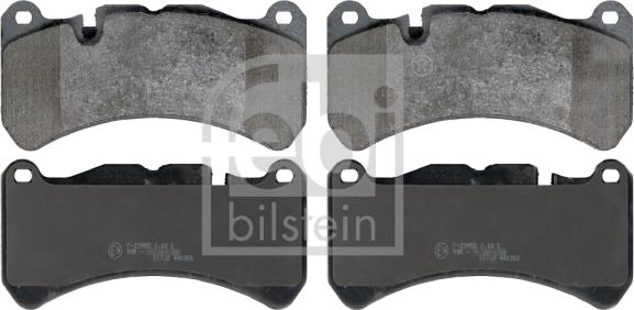 Febi Bilstein 116138 - Bremžu uzliku kompl., Disku bremzes www.autospares.lv