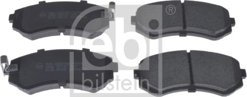 Febi Bilstein 116349 - Bremžu uzliku kompl., Disku bremzes www.autospares.lv