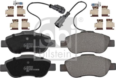 Febi Bilstein 116343 - Brake Pad Set, disc brake www.autospares.lv