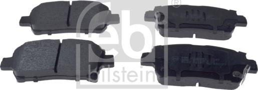 Febi Bilstein 116350 - Brake Pad Set, disc brake www.autospares.lv