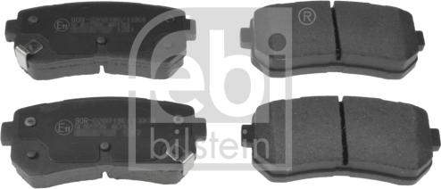 Febi Bilstein 116367 - Brake Pad Set, disc brake www.autospares.lv