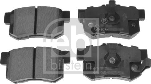 Febi Bilstein 116308 - Brake Pad Set, disc brake www.autospares.lv