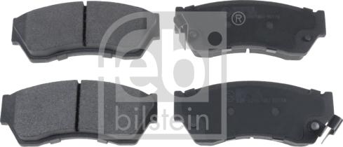 Febi Bilstein 116389 - Brake Pad Set, disc brake www.autospares.lv