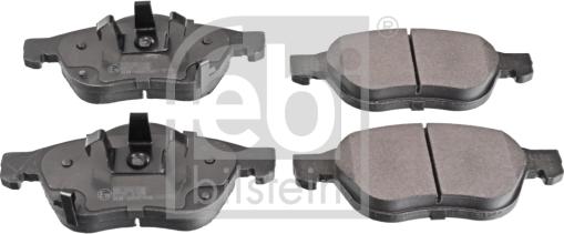 Febi Bilstein 116387 - Brake Pad Set, disc brake www.autospares.lv