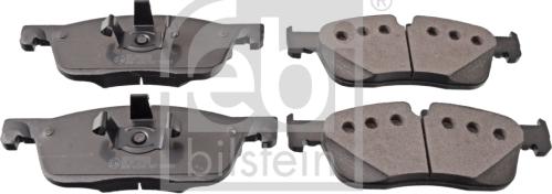 Febi Bilstein 116327 - Brake Pad Set, disc brake www.autospares.lv