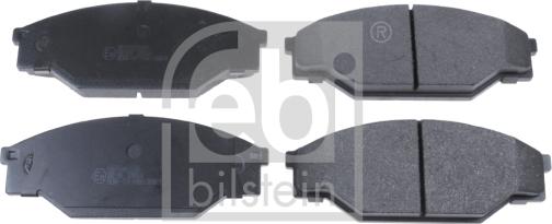 Febi Bilstein 116375 - Brake Pad Set, disc brake www.autospares.lv