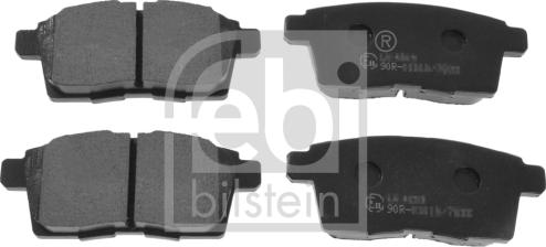 Febi Bilstein 116370 - Brake Pad Set, disc brake www.autospares.lv