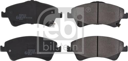 Febi Bilstein 116297 - Brake Pad Set, disc brake www.autospares.lv