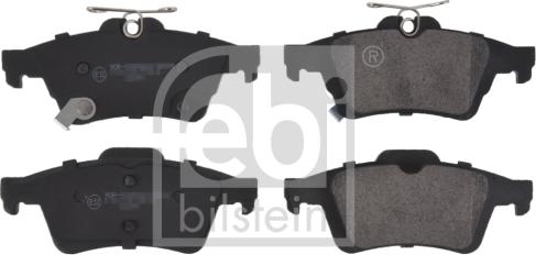 Febi Bilstein 116244 - Brake Pad Set, disc brake www.autospares.lv