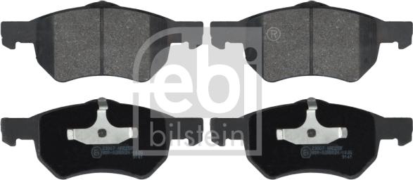 Febi Bilstein 116262 - Brake Pad Set, disc brake www.autospares.lv