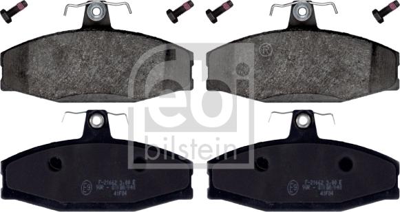 Febi Bilstein 116209 - Brake Pad Set, disc brake www.autospares.lv