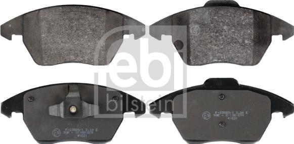 Febi Bilstein 116210 - Brake Pad Set, disc brake www.autospares.lv