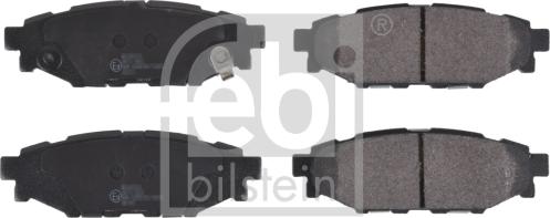 Febi Bilstein 116274 - Brake Pad Set, disc brake www.autospares.lv