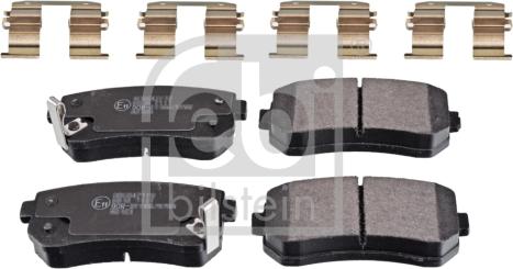 Febi Bilstein 116270 - Brake Pad Set, disc brake www.autospares.lv