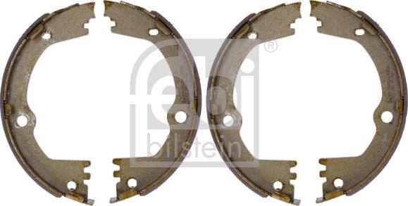 Febi Bilstein 184661 - Brake Shoe Set, parking brake www.autospares.lv