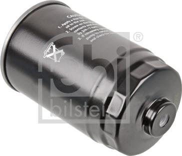 Febi Bilstein 184050 - Degvielas filtrs www.autospares.lv