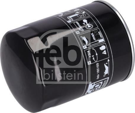 Febi Bilstein 185169 - Eļļas filtrs www.autospares.lv