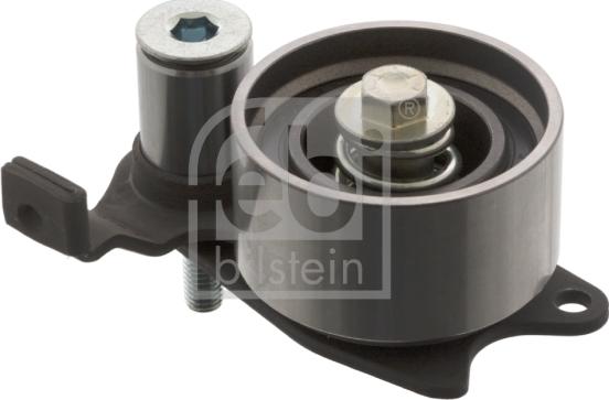 Febi Bilstein 18573 - Spriegotājrullītis, Gāzu sadales mehānisma piedziņas siksna www.autospares.lv