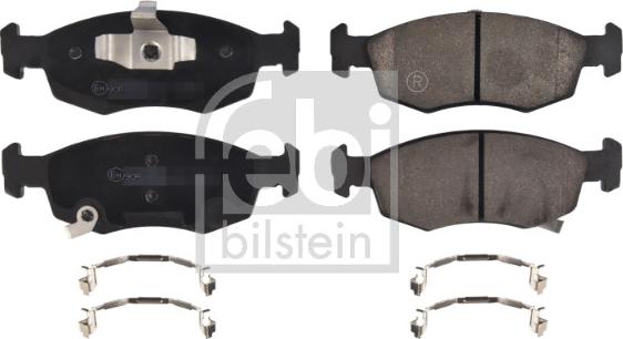 Febi Bilstein 180955 - Bremžu uzliku kompl., Disku bremzes www.autospares.lv