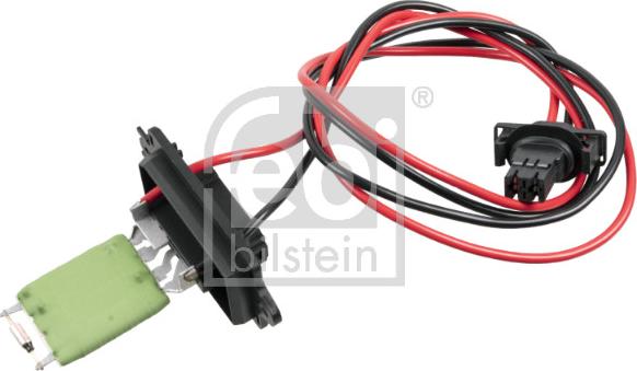 Febi Bilstein 181448 - Rezistors, Salona ventilators www.autospares.lv