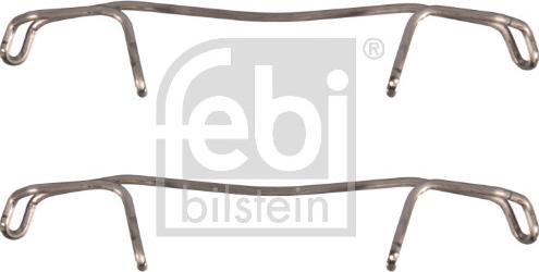 Febi Bilstein 181087 - Piederumu komplekts, Disku bremžu uzlikas www.autospares.lv