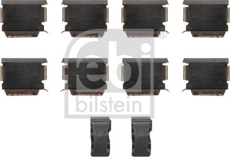 Febi Bilstein 181898 - Комплектующие для колодок дискового тормоза www.autospares.lv