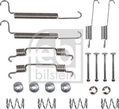 Febi Bilstein 182063 - Piederumu komplekts, Bremžu loki www.autospares.lv