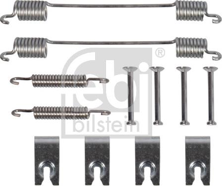 Febi Bilstein 182034 - Accessory Kit, brake shoes www.autospares.lv