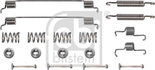 Febi Bilstein 182077 - Piederumu komplekts, Bremžu loki www.autospares.lv