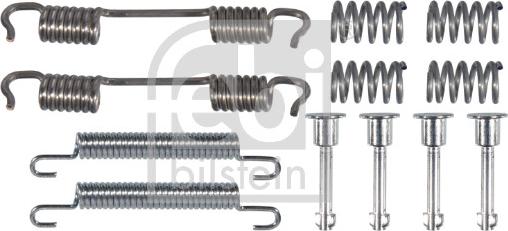 Febi Bilstein 182156 - Piederumu komplekts, Bremžu loki autospares.lv