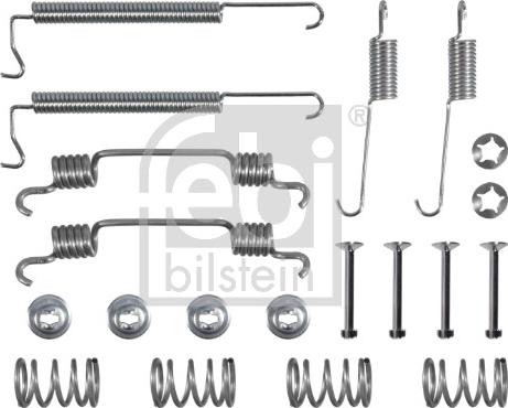 Febi Bilstein 182150 - Piederumu komplekts, Bremžu loki www.autospares.lv