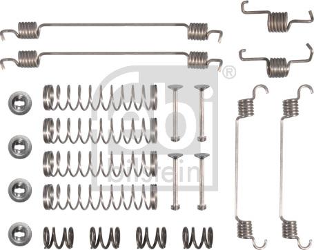 Febi Bilstein 182189 - Piederumu komplekts, Bremžu loki www.autospares.lv