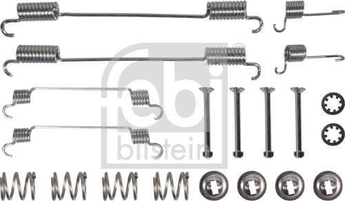 Febi Bilstein 182281 - Piederumu komplekts, Bremžu loki www.autospares.lv